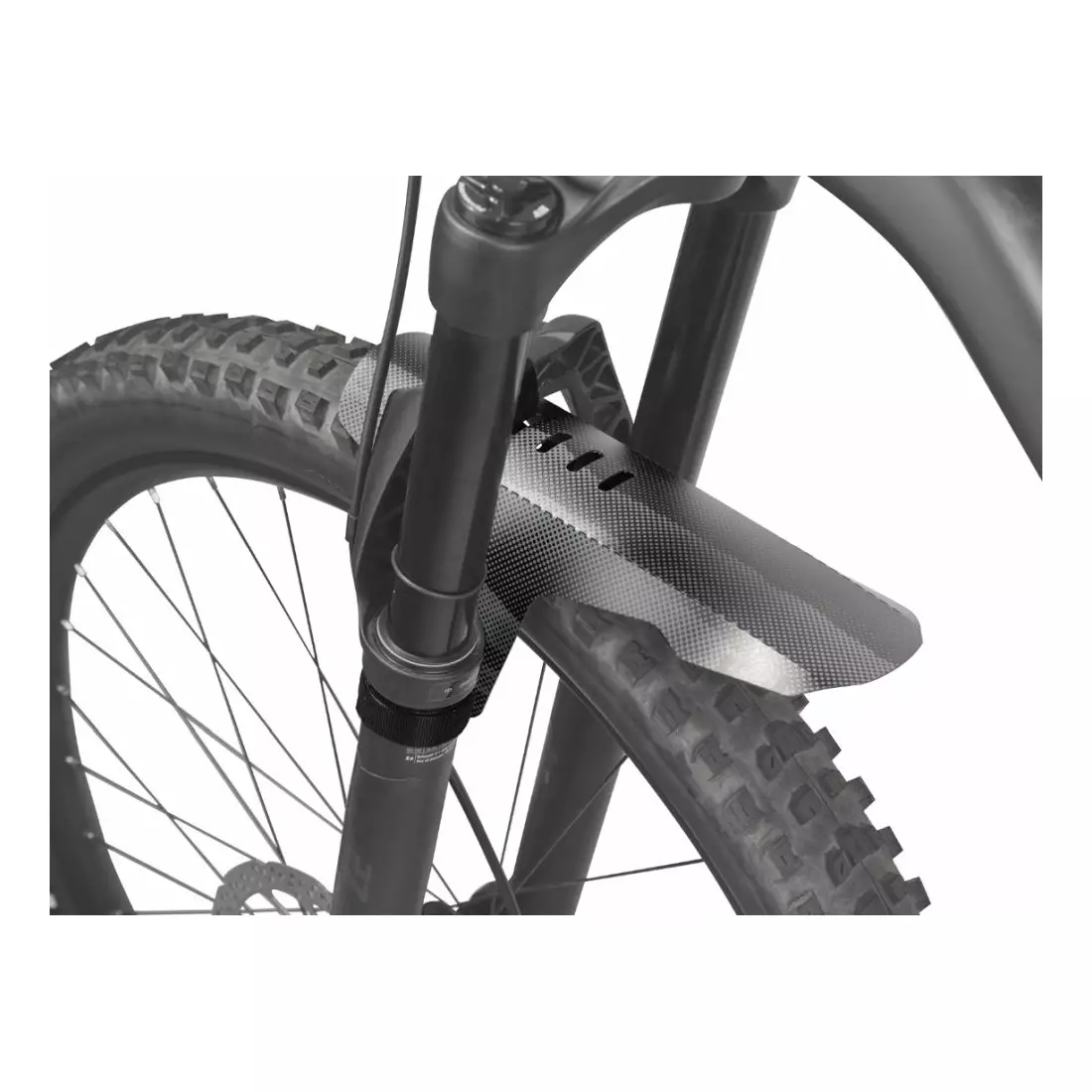 TOPEAK D-FLASH EXPRESS FS Kerékpár sárvédő a lengéscsillapító vagy a hátsó háromszög alatt, 20&quot;-29&quot; fekete