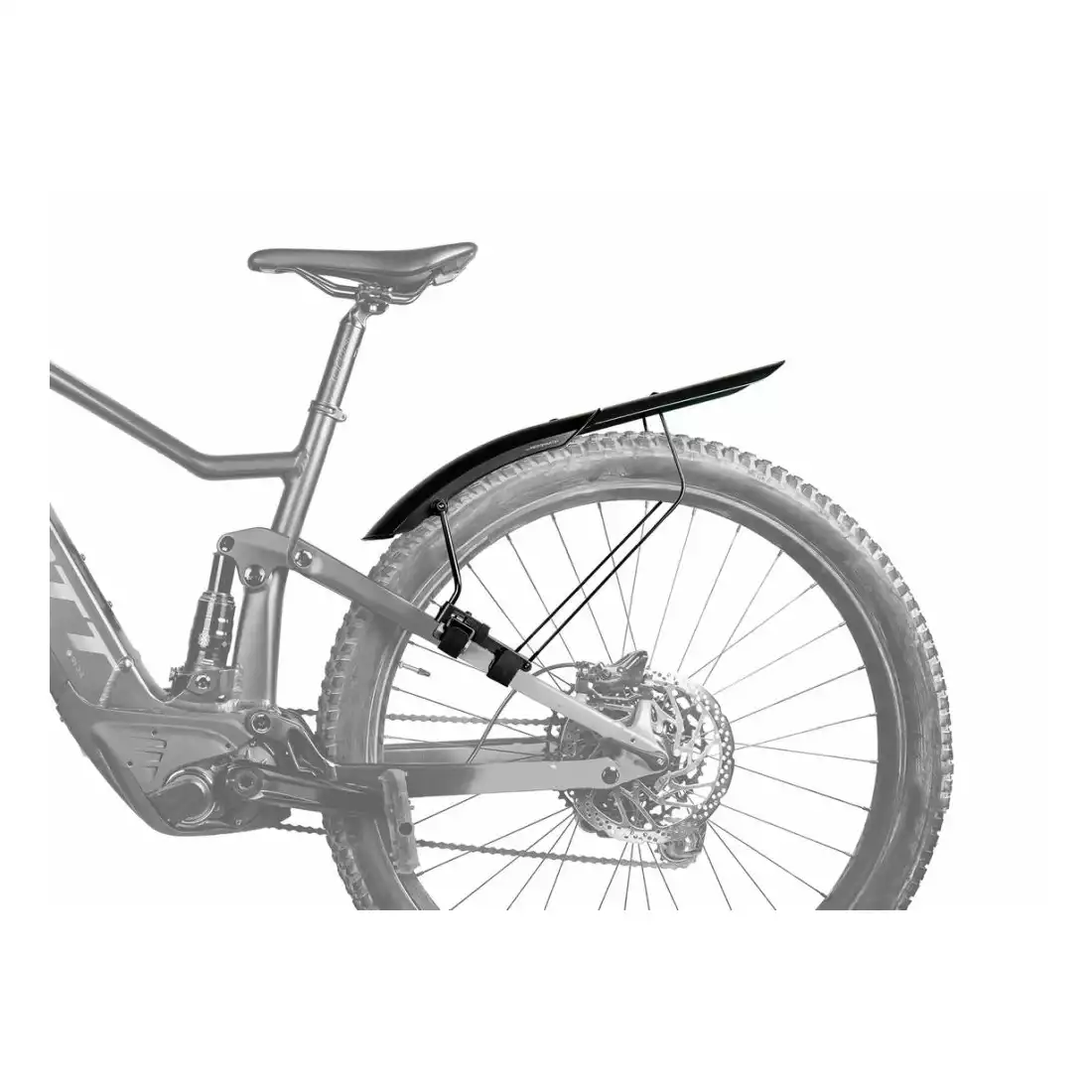 TOPEAK TETRAFENDER M2 hátsó kerékpár sárvédő (26-tól 29-ig terjedő kerékhez), fekete