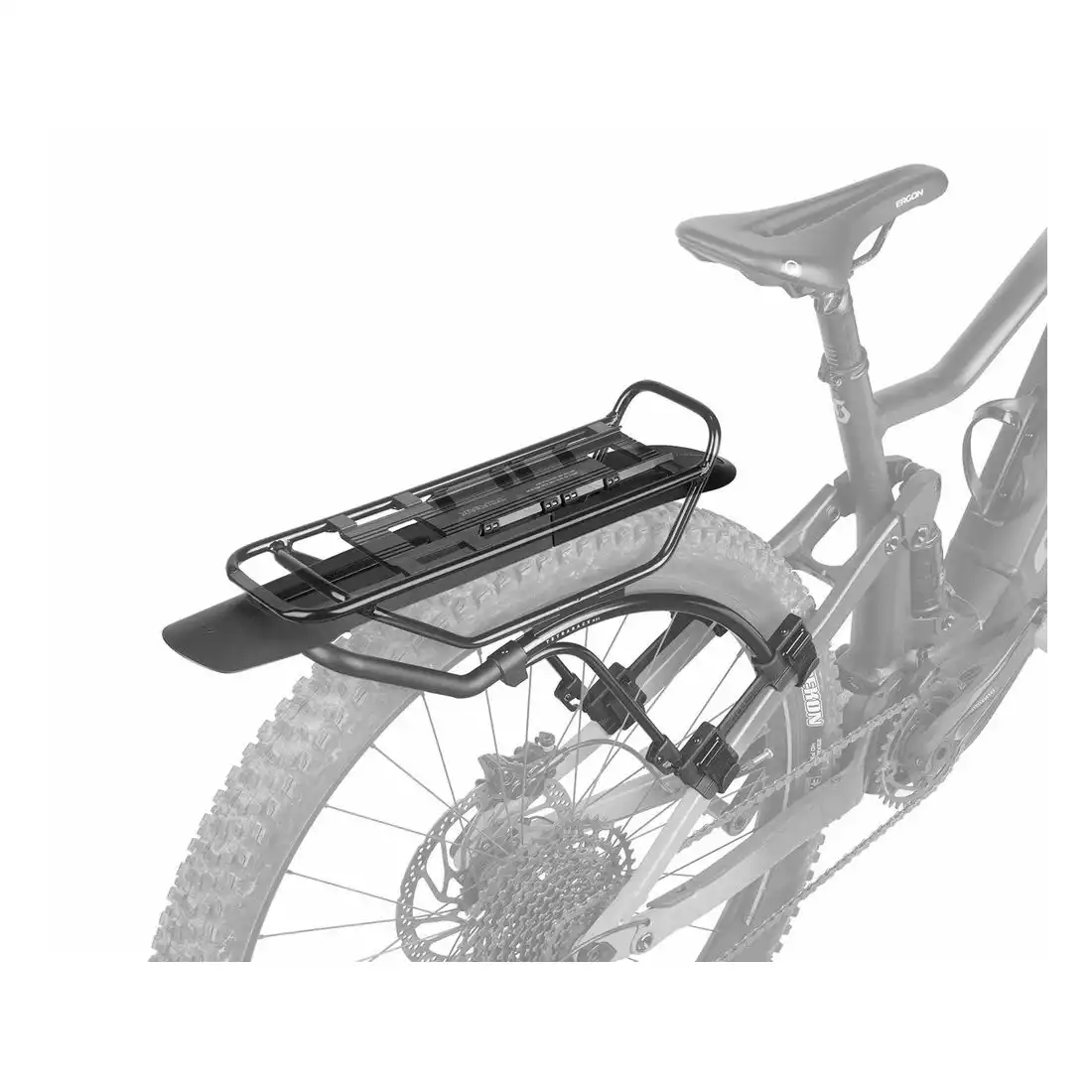 TOPEAK TETRARACK FENDER M2 Kerékpár sárvédő a csomagtartóhoz TeraRack M2 i M2L