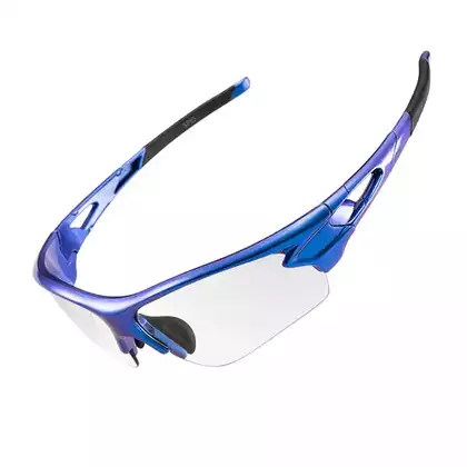 Rockbros fotokróm kerékpár / sport szemüveg kék 10069