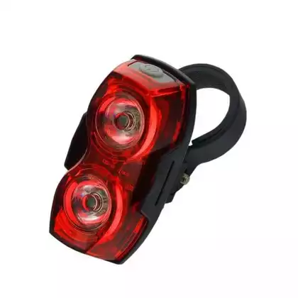 EVERACTIVE TL-X2 hátsó kerékpár lámpa, fekete, dióda - piros
