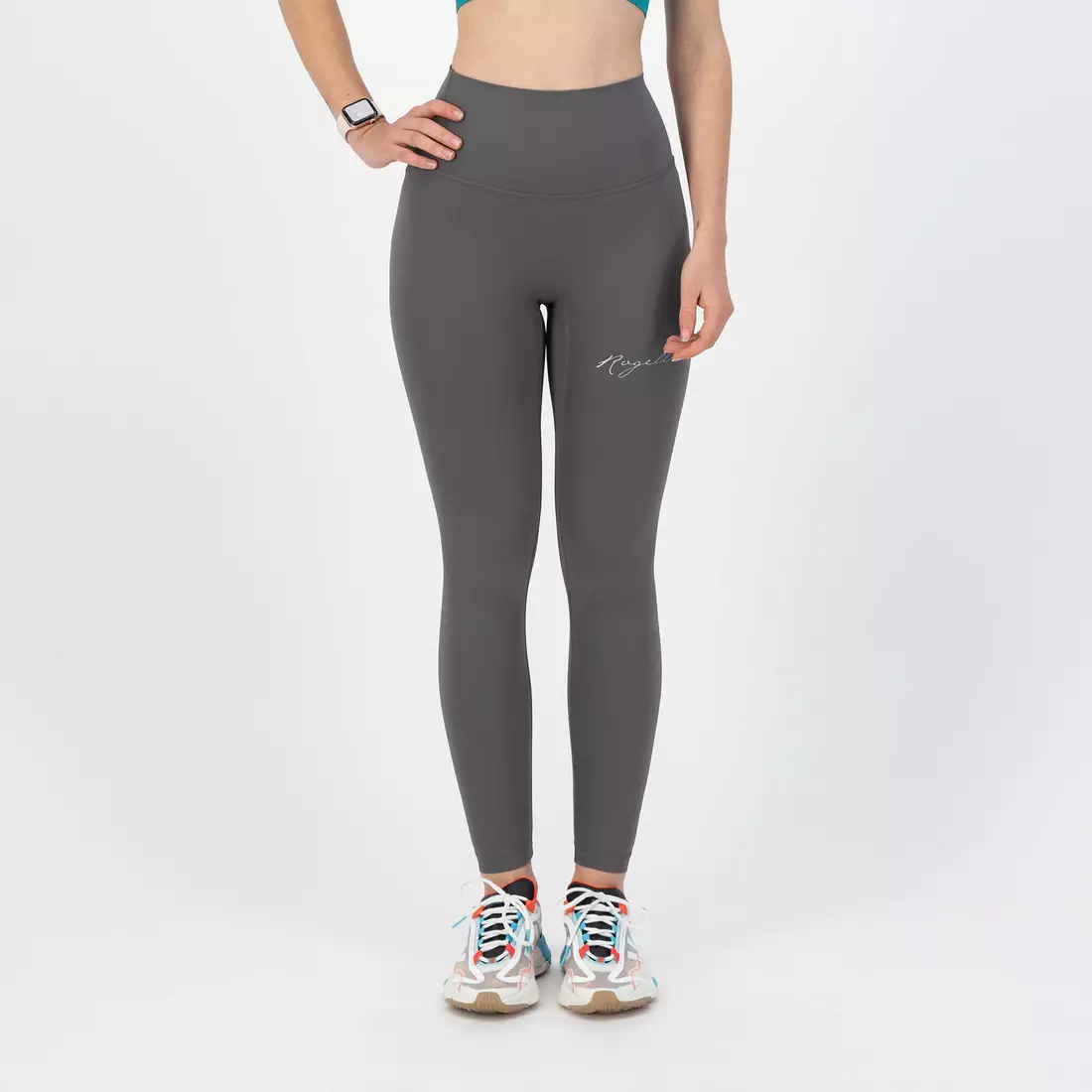 ROGELLI FELICITY Női sport leggings, szürke