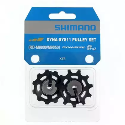 SHIMANO RD-M9000 11 sebességes kerékpár váltó kerekek, fekete