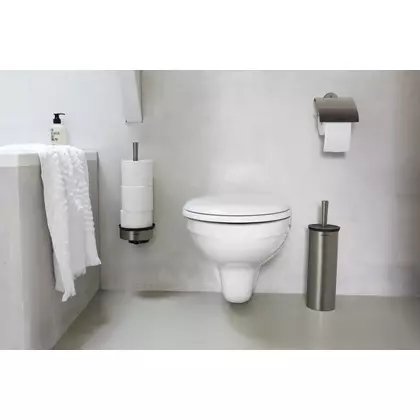 BRABANTIA falra szerelhető WC kefe, szürke