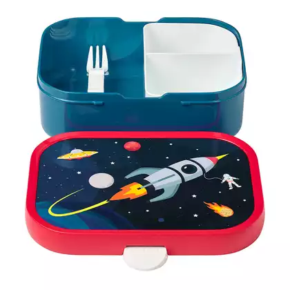 Mepal Campus Space gyerekeknek lunchbox, kék piros