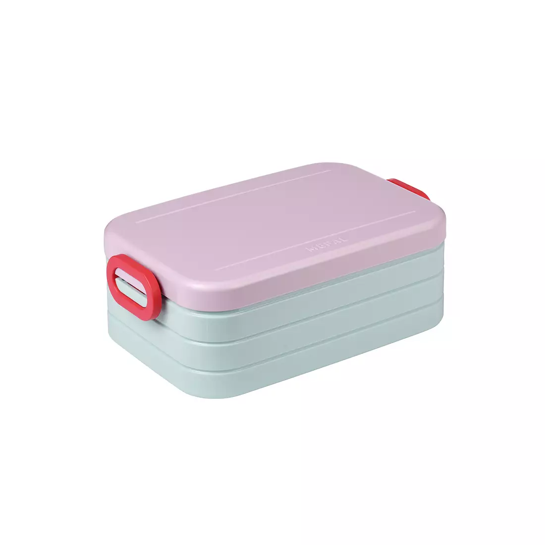 Mepal Take a Break Bento midi Strawberry Vibe lunchbox, menta-rózsaszín