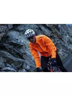ROGELLI CORE férfi kerékpáros esőkabát narancssárga