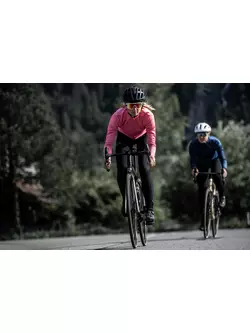 Rogelli CORE női szigetelt kerékpáros kabát, rózsaszín
