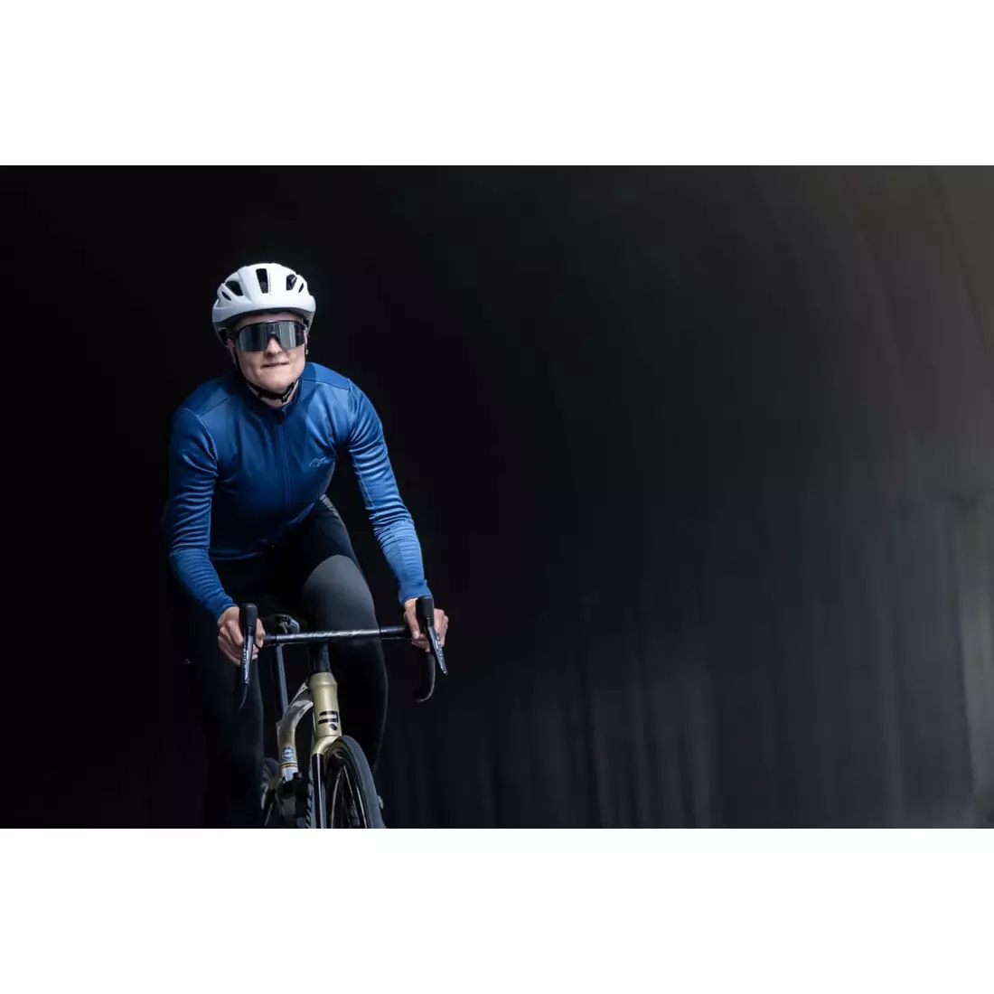 Rogelli CORE női szigetelt kerékpáros kabát, sötétkék