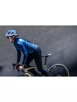 Rogelli CORE női szigetelt kerékpáros kabát, sötétkék
