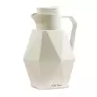 Vialli Design GEO termosz üvegbetéttel 1000 ml, fehér