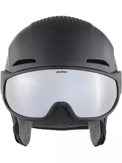 ALPINA ALTO V helma na lyže/snowboard, matt fekete