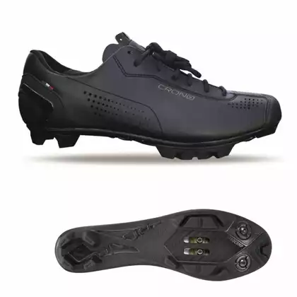 CRONO CG-1-21 MTB kerékpáros cipő, kompozit, fekete