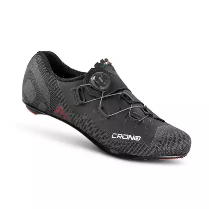 CRONO CK-3 országúti kerékpáros cipők fekete