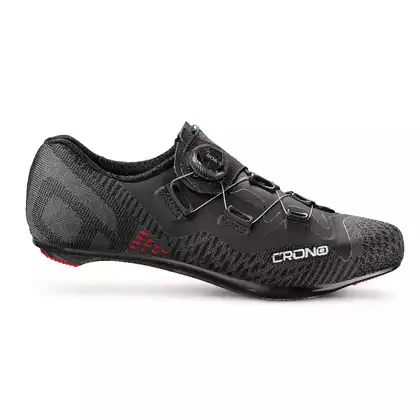 CRONO CK-3 országúti kerékpáros cipők fekete