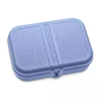Koziol Pascal L organic lunchbox elválasztóval, kék