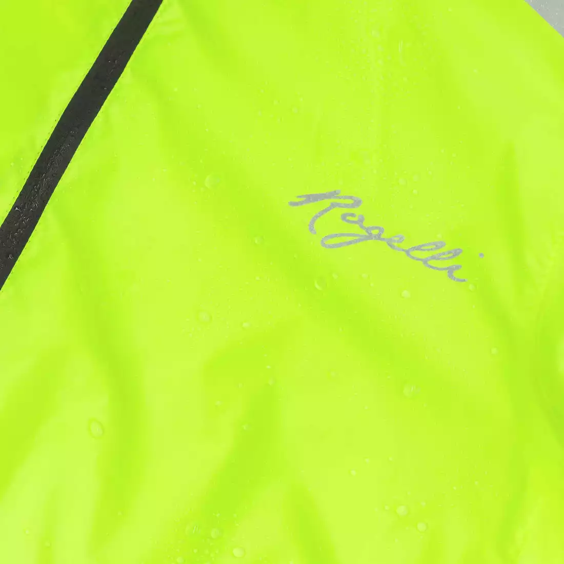 ROGELLI CORE női kerékpáros esőkabát sárga fluor