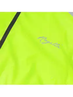 ROGELLI CORE női kerékpáros esőkabát sárga fluor
