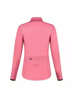 ROGELLI CORE női téli kerékpáros kabát, rózsaszín