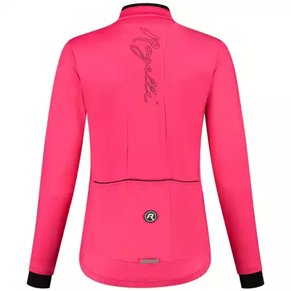 ROGELLI ESSENTIAL női szigetelt kerékpáros kabát, rózsaszín