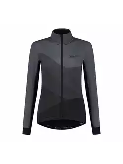 ROGELLI FARAH női téli kerékpáros kabát, fekete