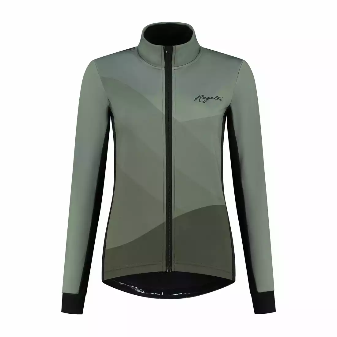 ROGELLI FARAH női téli kerékpáros kabát, zöld