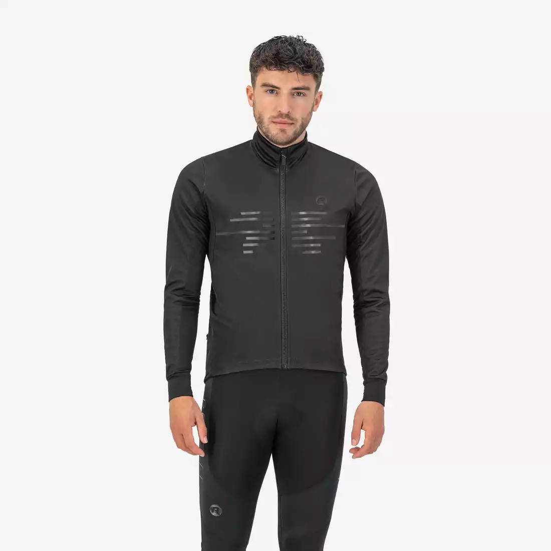 ROGELLI RADIUS téli férfi kerékpáros kabát fekete