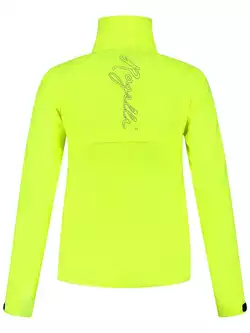 Rogelli CORE női kabát, széldzseki futáshoz, fluor