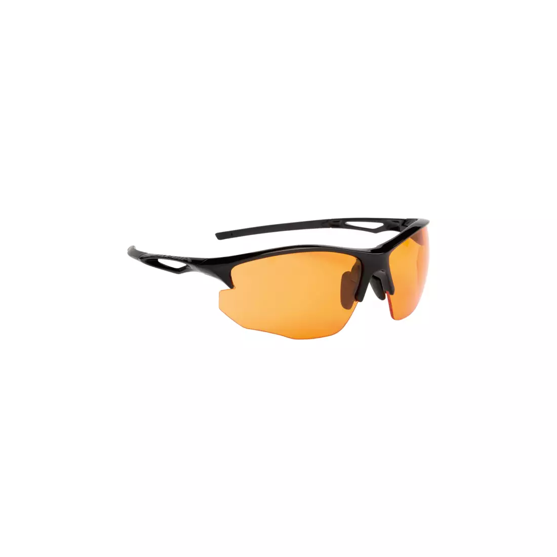ALPINA - SORCERY HR C+ sportszemüveg, matt fekete / narancssárga fogstop üveg.
