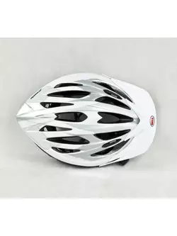 BELL PRESIDIO - kerékpáros sisak, fehér és ezüst / terpesz