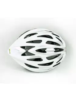 BELL SOLAR - kerékpáros sisak, fehér és ezüst színű