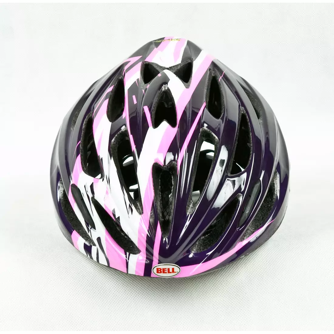 BELL SOLAR - női kerékpáros sisak, lila és rózsaszín