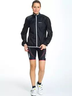 CRAFT ACTIVE BIKE - női esőálló kerékpáros kabát 1902566-9920, szín: fekete