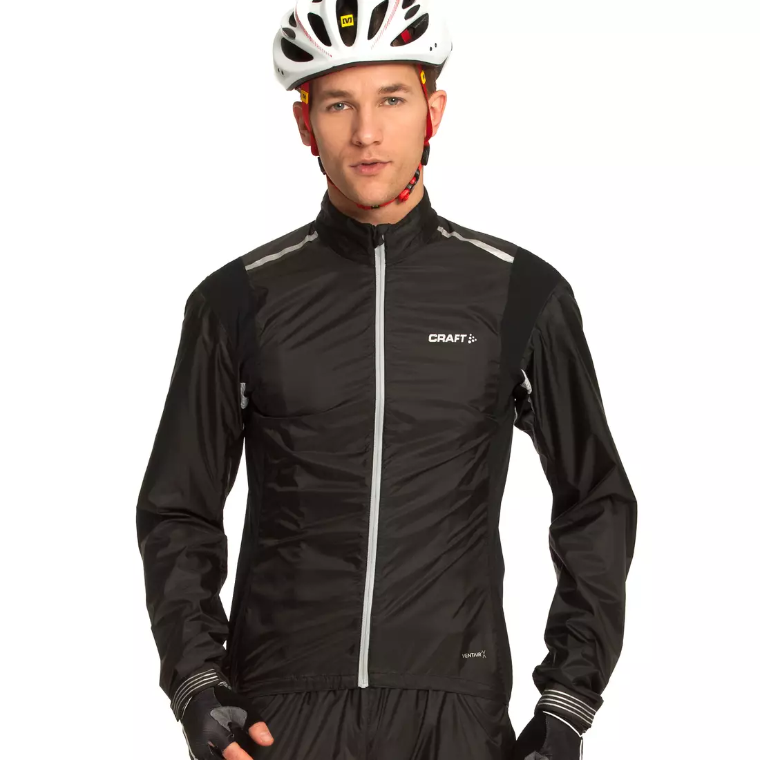 CRAFT PERFORMANCE BIKE - ultrakönnyű férfi kerékpáros kabát 1902577-9999, szín: fekete