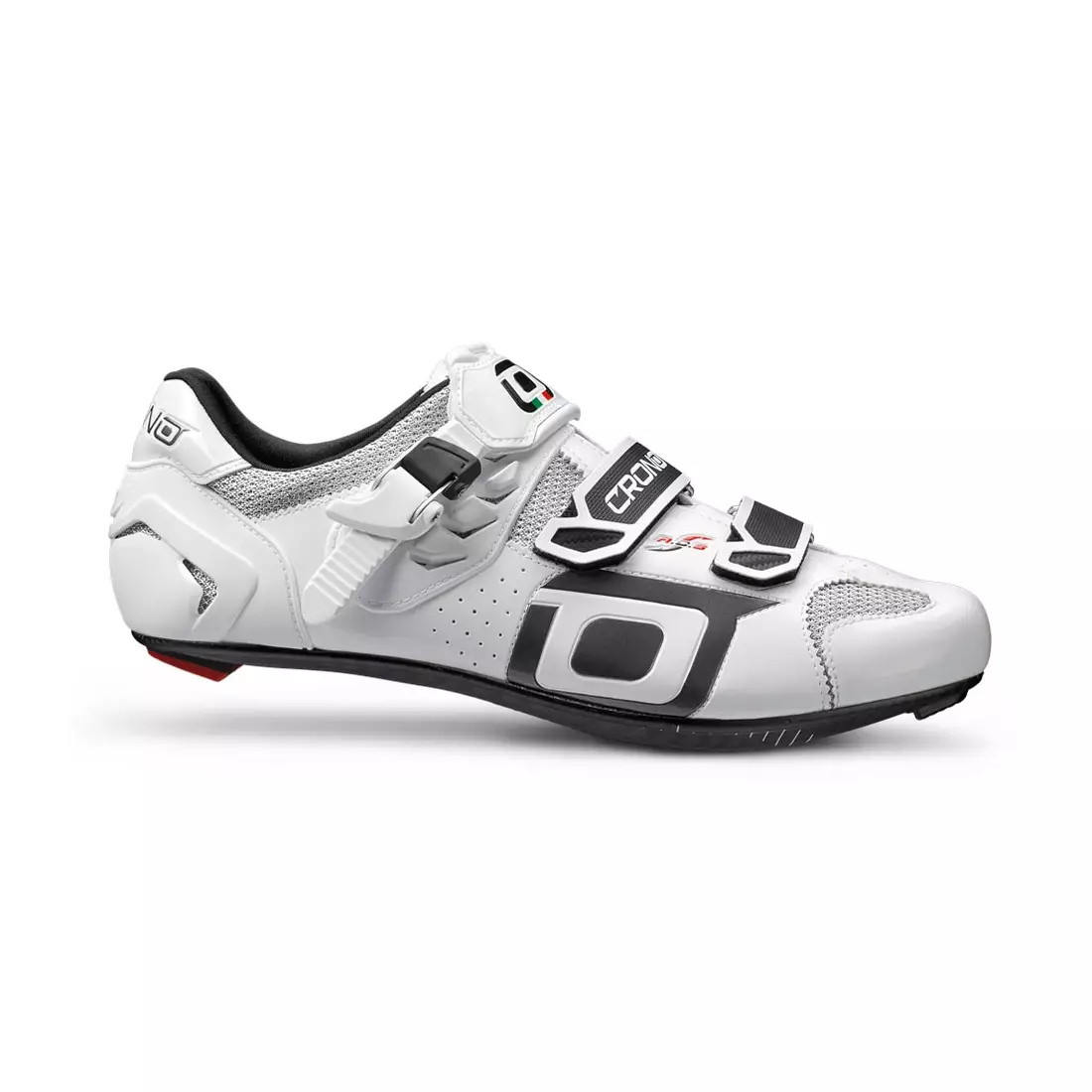 CRONO CLONE NYLON - országúti kerékpáros cipő - szín: fehér