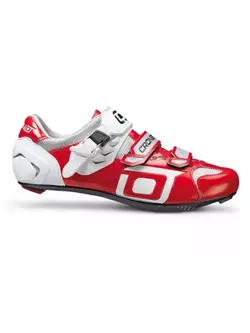 CRONO CLONE NYLON - országúti kerékpáros cipő - szín: piros