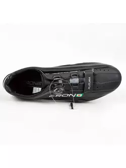 CRONO FUTURA NYLON - országúti kerékpáros cipő - szín: fekete