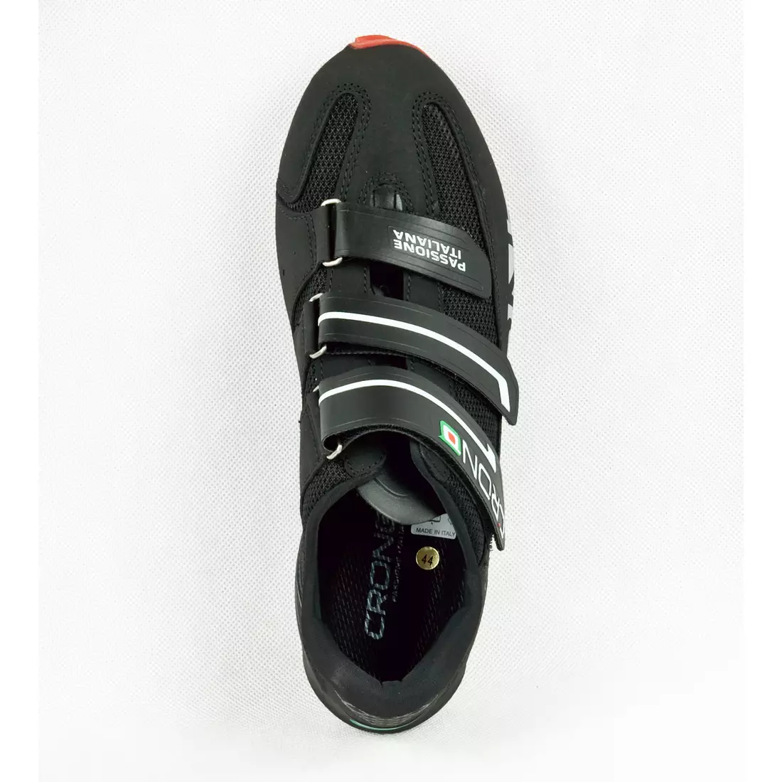 CRONO GAVIA NYLON - MTB kerékpáros cipő - szín: Fekete
