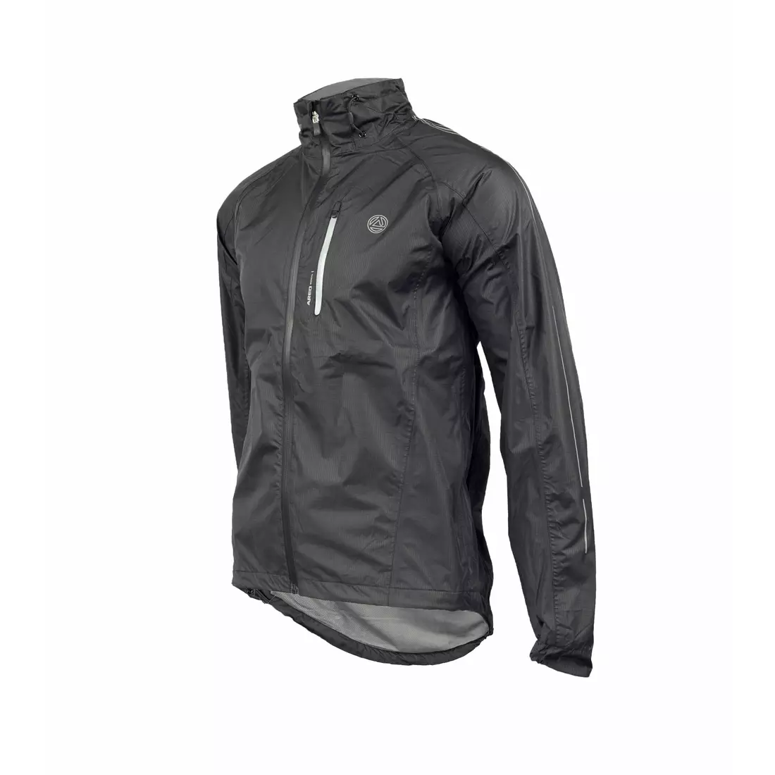 DARE2B kerékpáros kabát, esőálló CALIBER DACKET DMW095, fekete