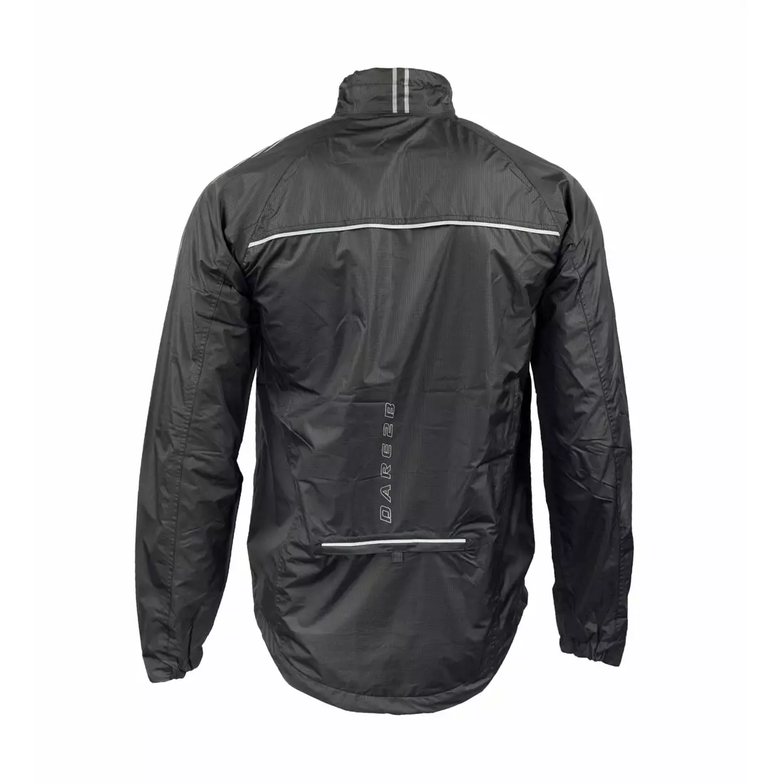 DARE2B kerékpáros kabát, esőálló CALIBER DACKET DMW095, fekete