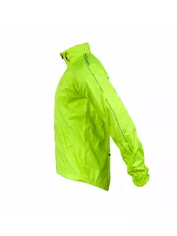 DARE2B kerékpáros kabát, esőálló, CALIBER DACKET DMW095 - fluor