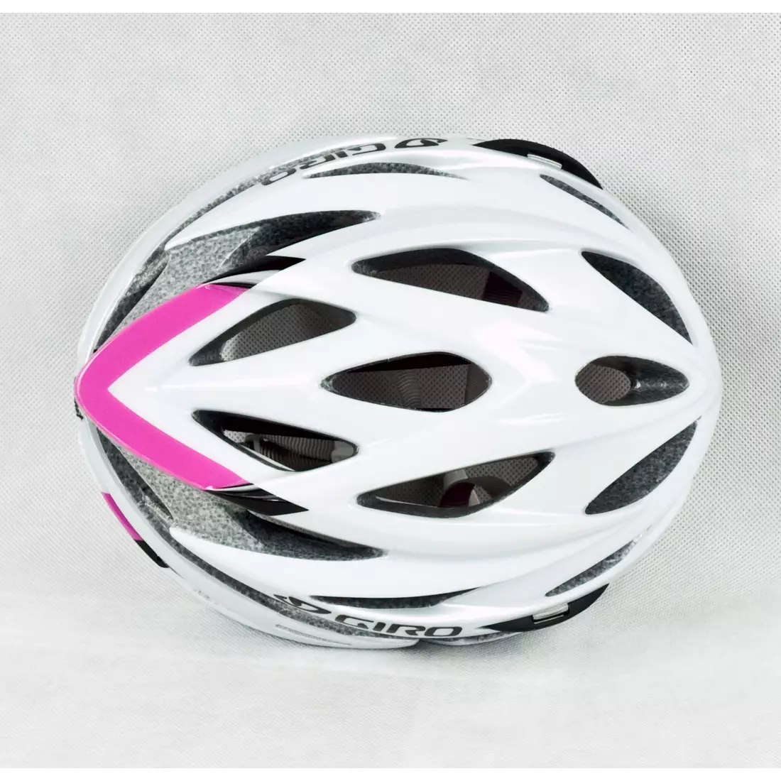 GIRO SONNET női kerékpáros sisak, fehér és rózsaszín