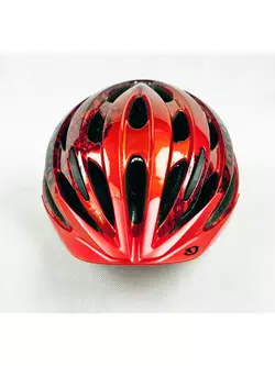 GIRO VERONA női kerékpáros sisak, piros / grafikus