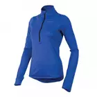 PEARL IZUMI - 12221403-4CT FLY LS - női futópóló d/r, szín: kék