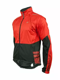 PEARL IZUMI - ELITE Barrier Convertible Jacket 11131314-3DM - kerékpáros kabát-mellény, szín: Piros