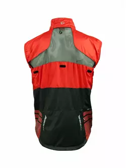 PEARL IZUMI - ELITE Barrier Convertible Jacket 11131314-3DM - kerékpáros kabát-mellény, szín: Piros