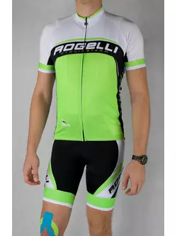 ROGELLI ANCONA - férfi kerékpáros mez, fehér és zöld