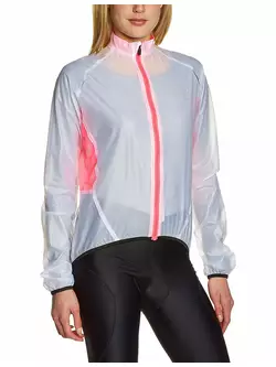 ROGELLI CANELLI női kerékpáros kabát, esőálló, színes: transparent-pink 