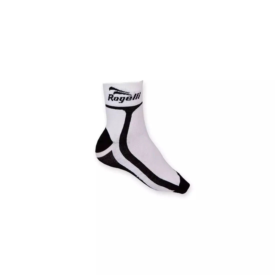 ROGELLI RCS-03 - COOLMAX  - kerékpáros zokni, fekete-fehér