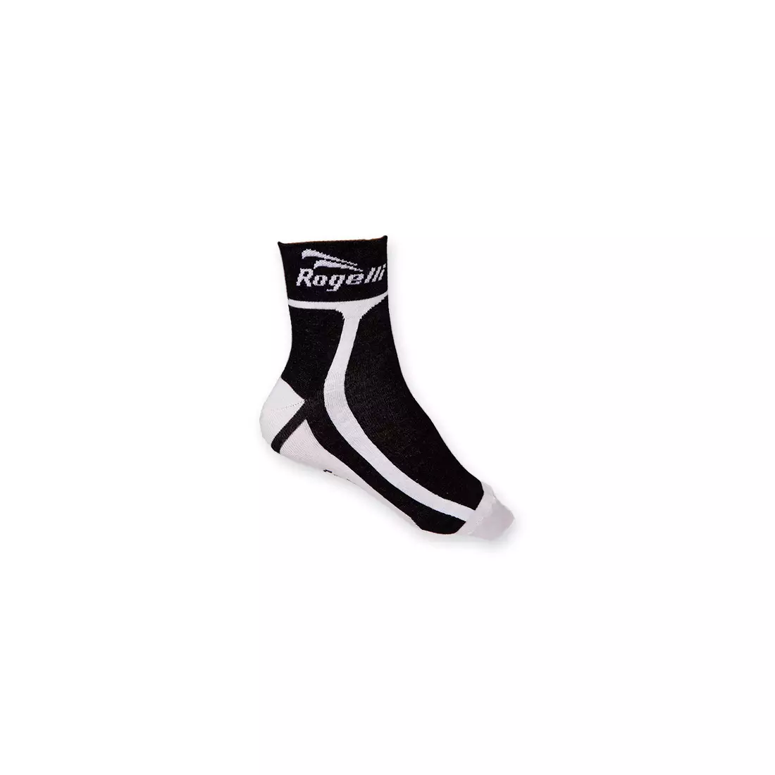 ROGELLI RCS-03 - COOLMAX - kerékpáros zokni, fekete-fehér